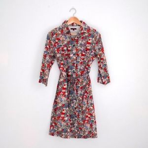 Liberty Art Fabrics Thorpe floral shirt dress